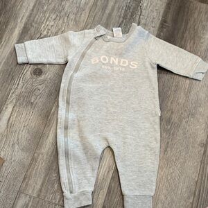 Bonds Light Gray Kids Tracksuit